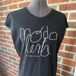 Moda Lenta Slow Fashion Graphic Tee from Uruguay
